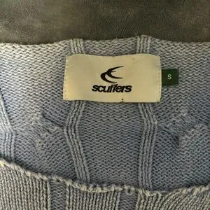 Scuffers | Sweaters | Scuffers New Trench Blue Knit | Poshmark